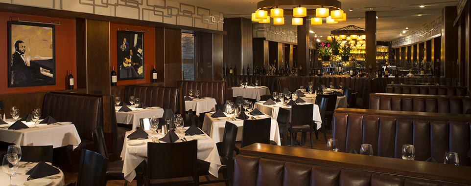 Camerons Steakhouse dining room